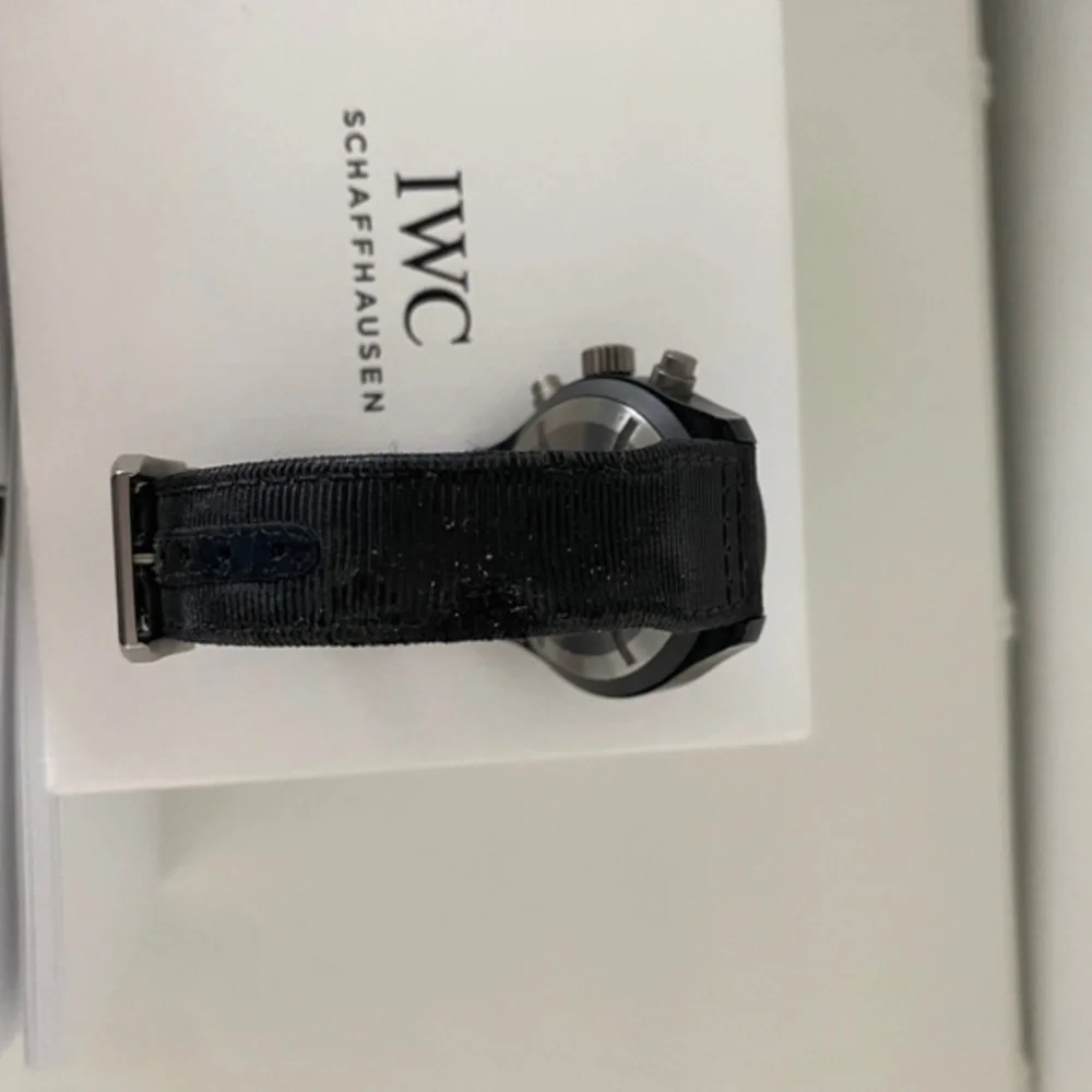 Exceptional IWC Pilot Chronograph Top Gun - Warranty, Box and Papers